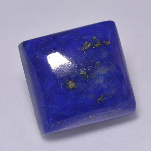 7,34 ctw natürlicher blauer Lapislazuli, Quadrat, Lichtundurchlässig