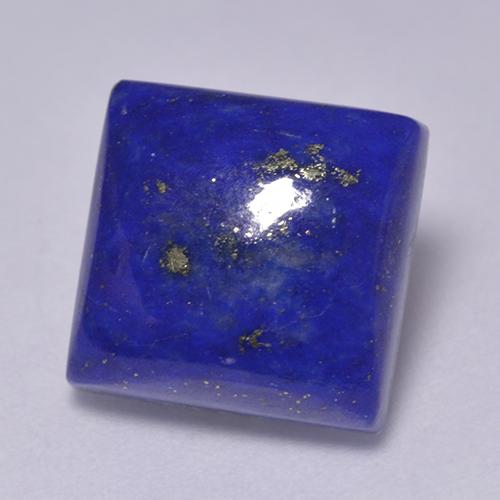 7,34 ctw natürlicher blauer Lapislazuli, Quadrat, Lichtundurchlässig