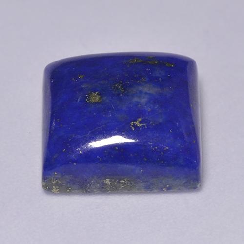 7,34 ctw natürlicher blauer Lapislazuli, Quadrat, Lichtundurchlässig