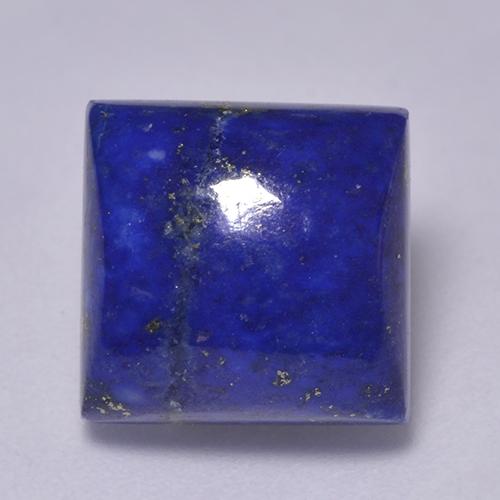 9,17 ctw natürlicher Intensives Marineblau Lapislazuli, Quadrat, Lichtundurchlässig