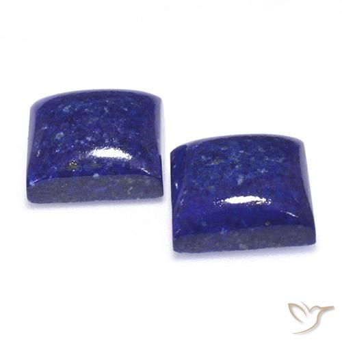 13.02 ct natürliche Sehr tiefes Blau Lapislazuli-Edelsteine, Quadrat, Lichtundurchlässig