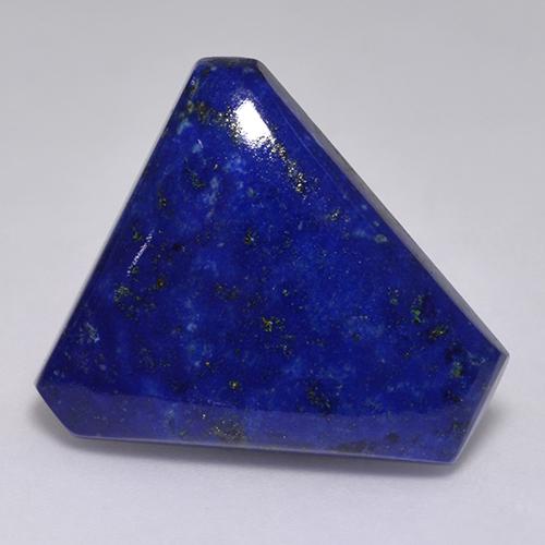 9,17 ctw natürlicher Intensives Marineblau Lapislazuli, Trillion, Lichtundurchlässig