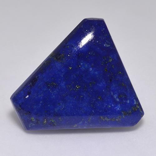 9,17 ctw natürlicher Intensives Marineblau Lapislazuli, Trillion, Lichtundurchlässig