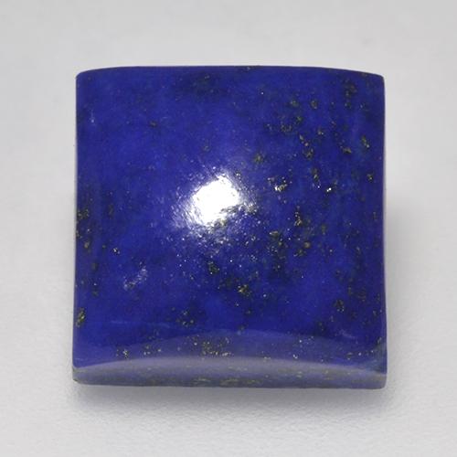 7,85 ctw natürlicher blauer Lapislazuli, Quadrat, Lichtundurchlässig