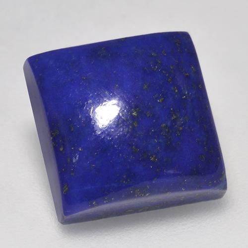 7,85 ctw natürlicher blauer Lapislazuli, Quadrat, Lichtundurchlässig