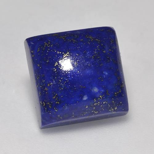 7,97 ctw natürlicher blauer Lapislazuli, Quadrat, Lichtundurchlässig