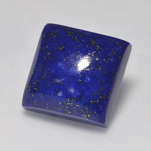 7,97 ctw natürlicher blauer Lapislazuli, Quadrat, Lichtundurchlässig