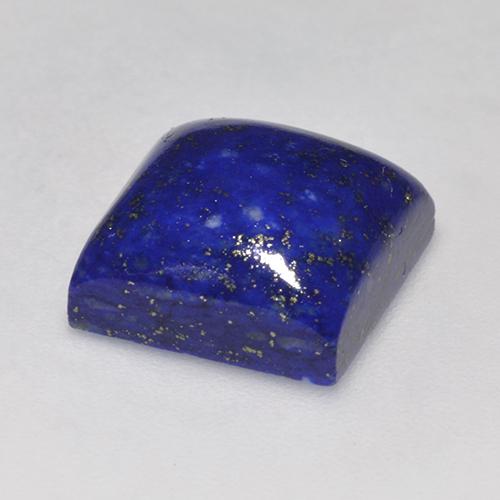 7,97 ctw natürlicher blauer Lapislazuli, Quadrat, Lichtundurchlässig