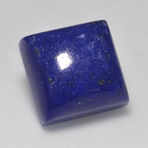 9,40 ctw natürlicher blauer Lapislazuli, Quadrat, Lichtundurchlässig