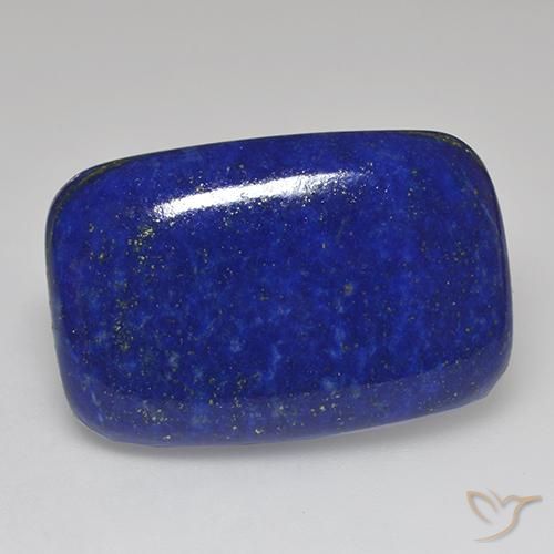9,17 ctw natürlicher tiefblau Lapislazuli, Kissen, Lichtundurchlässig
