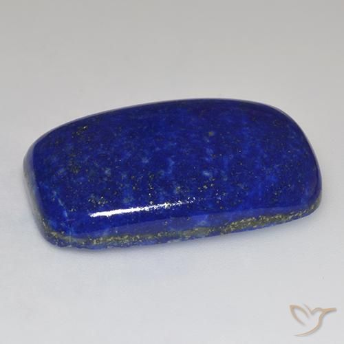9,17 ctw natürlicher tiefblau Lapislazuli, Kissen, Lichtundurchlässig