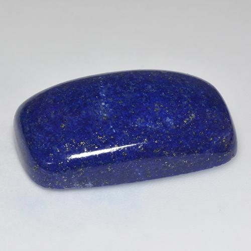 49,35 ctw natürlicher blauer Lapislazuli, Kissenschliff, Lichtundurchlässig