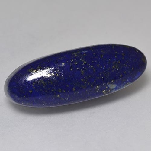 9,17 ctw natürlicher dunkelblau Lapislazuli, Oval Schliff, Lichtundurchlässig