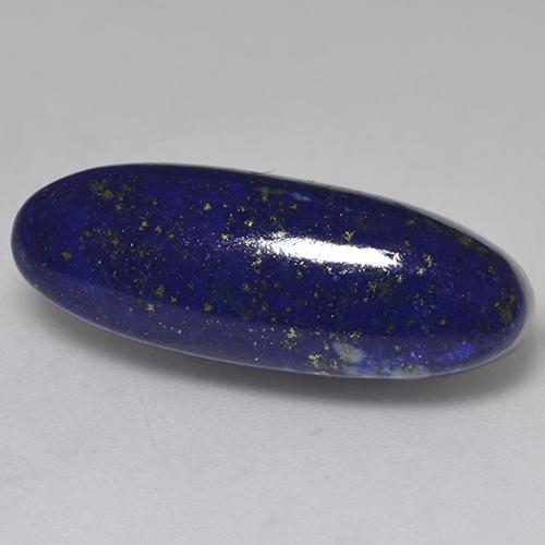 9,17 ctw natürlicher dunkelblau Lapislazuli, Oval Schliff, Lichtundurchlässig
