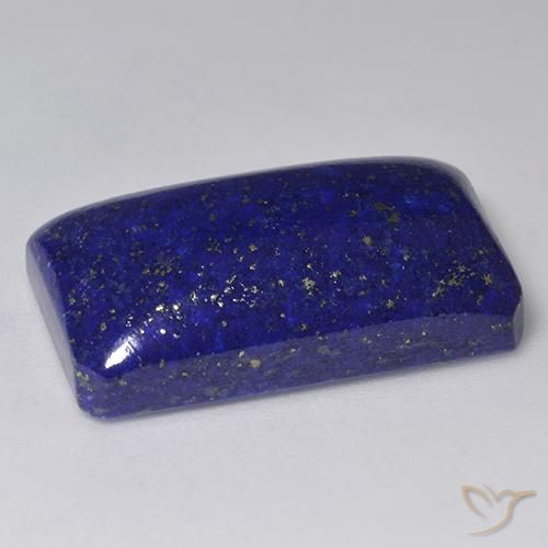 9,17 ctw natürlicher dunkelblau Lapislazuli, Oktagonschliff, Lichtundurchlässig