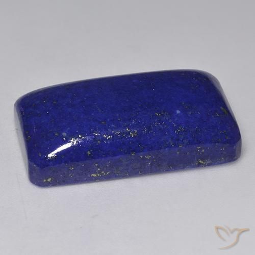 9,17 ctw natürlicher dunkelblau Lapislazuli, Oktagonschliff, Lichtundurchlässig