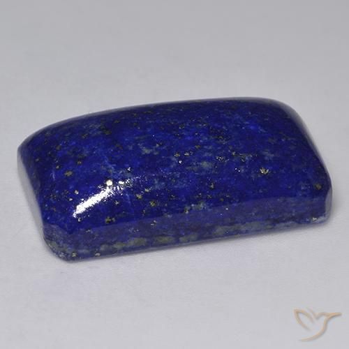 9,17 ctw natürlicher dunkelblau Lapislazuli, Oktagonschliff, Lichtundurchlässig