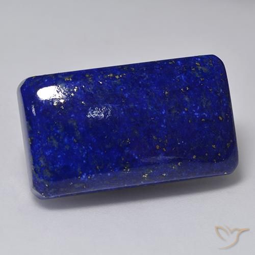 9,17 ctw natürlicher Intensives Marineblau Lapislazuli, Oktagonschliff, Lichtundurchlässig