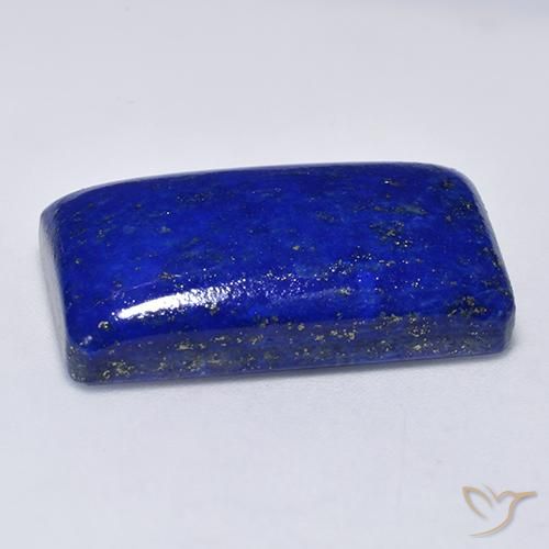 9,17 ctw natürlicher Intensives Marineblau Lapislazuli, Oktagonschliff, Lichtundurchlässig