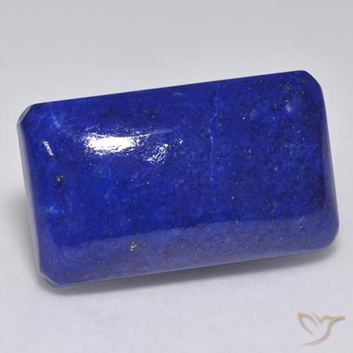 9,17 ctw natürlicher Intensives Marineblau Lapislazuli, Oktagonschliff, Lichtundurchlässig