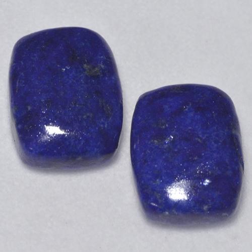 2,59 ct natürliche blauer Lapislazuli-Edelsteine, Kissenschliff, Lichtundurchlässig