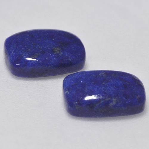 2,59 ct natürliche blauer Lapislazuli-Edelsteine, Kissenschliff, Lichtundurchlässig