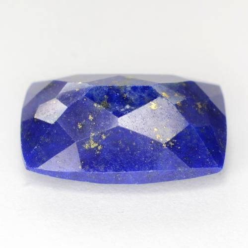 6,36 ctw natürlicher blauer Lapislazuli, Kissenschliff, Lichtundurchlässig