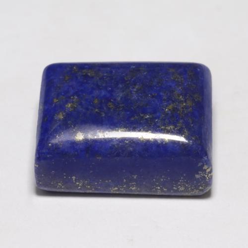 17,06 ctw natürlicher blauer Lapislazuli, Baguette, Lichtundurchlässig