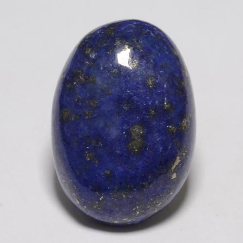 11,63 ctw natürlicher blauer Lapislazuli, Oval Schliff, Lichtundurchlässig