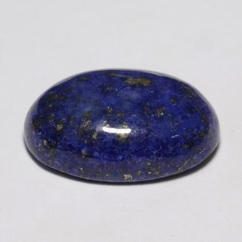 11,63 ctw natürlicher blauer Lapislazuli, Oval Schliff, Lichtundurchlässig