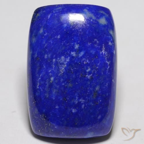 21.24ct Natürlicher Elektrisches Blau Lapislazuli, Kissen, Lichtundurchlässig