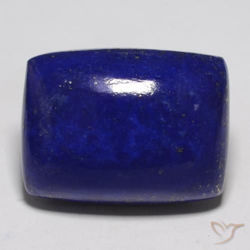 9,17 ctw natürlicher Sehr tiefes Blau Lapislazuli, Kissen, Lichtundurchlässig