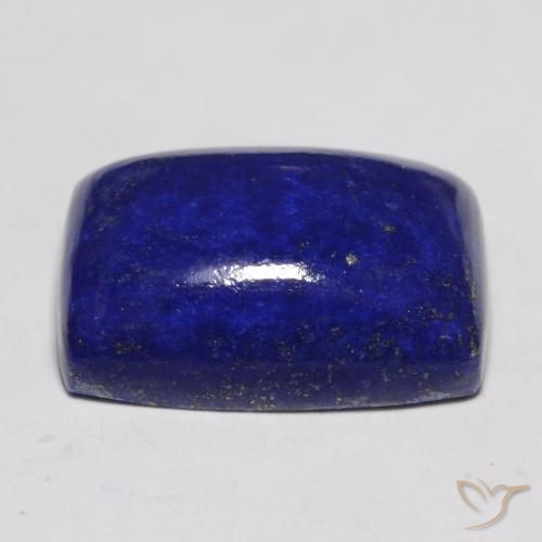 9,17 ctw natürlicher Sehr tiefes Blau Lapislazuli, Kissen, Lichtundurchlässig