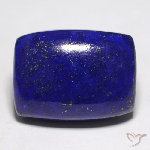 9,17 ctw natürlicher Intensives Marineblau Lapislazuli, Kissen, Lichtundurchlässig