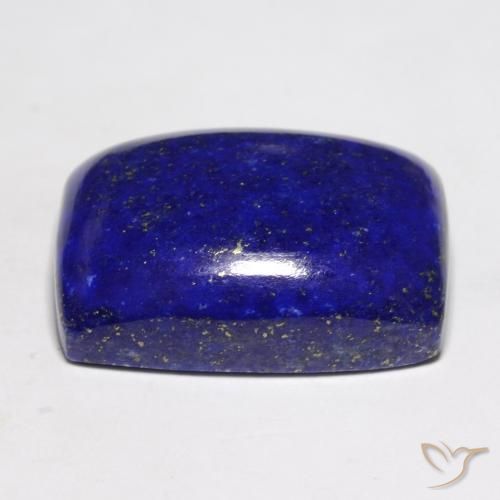 9,17 ctw natürlicher Intensives Marineblau Lapislazuli, Kissen, Lichtundurchlässig