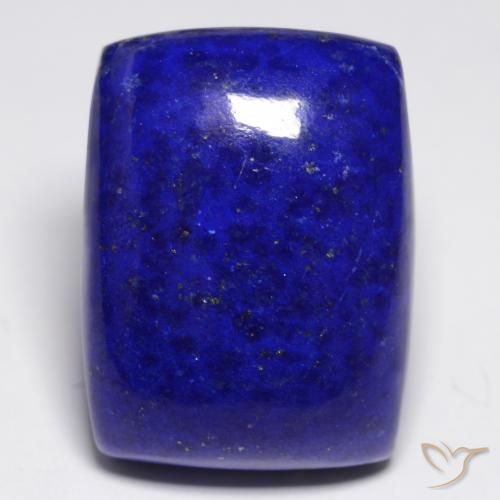 22.69ct Natürlicher Intensives Marineblau Lapislazuli, Kissen, Lichtundurchlässig, Photo A