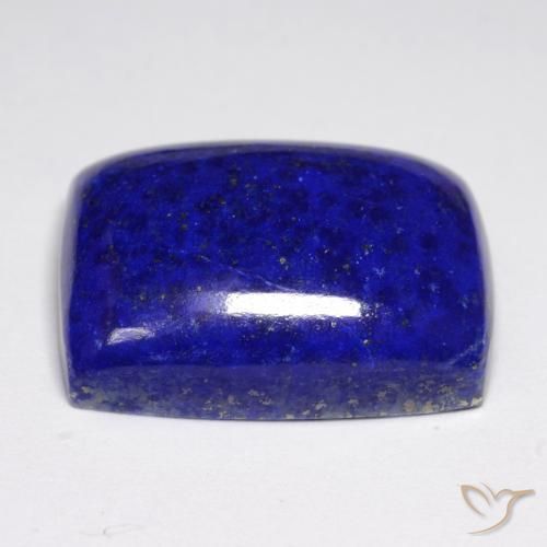 9,17 ctw natürlicher Intensives Marineblau Lapislazuli, Kissen, Lichtundurchlässig