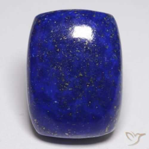 9,17 ctw natürlicher Intensives Marineblau Lapislazuli, Kissen, Lichtundurchlässig