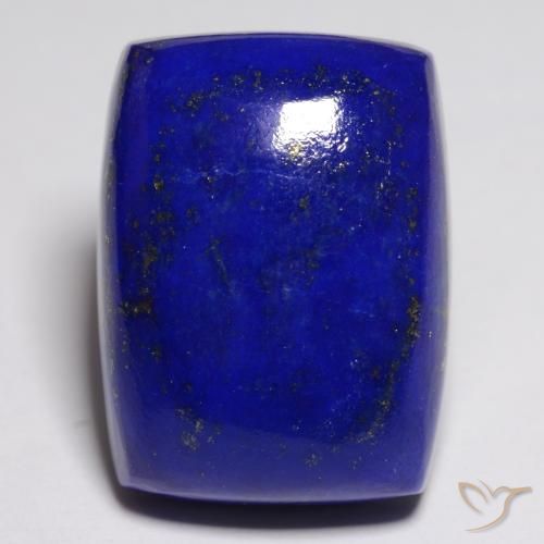 22.16ct Natürlicher Intensives Marineblau Lapislazuli, Kissen, Lichtundurchlässig, Photo A