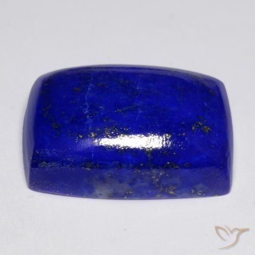 9,17 ctw natürlicher Intensives Marineblau Lapislazuli, Kissen, Lichtundurchlässig