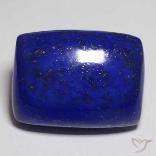 9,17 ctw natürlicher Intensives Marineblau Lapislazuli, Kissen, Lichtundurchlässig
