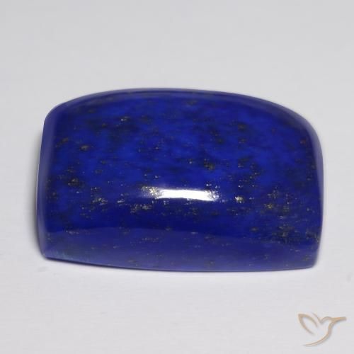 9,17 ctw natürlicher Intensives Marineblau Lapislazuli, Kissen, Lichtundurchlässig