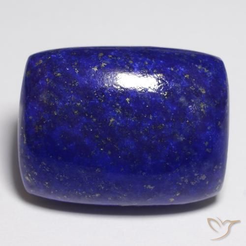 21,85 ctw natürlicher blauer Lapislazuli, Kissenschliff, Lichtundurchlässig