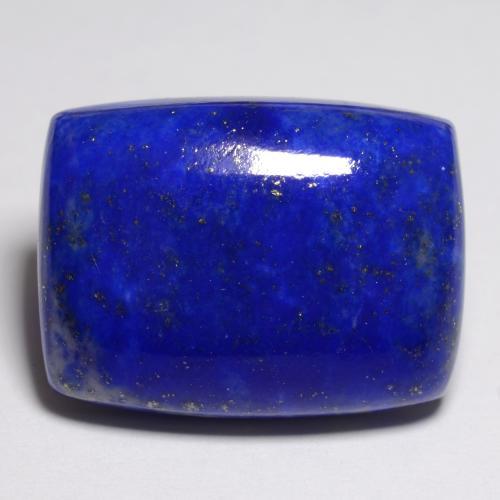 19,45 ctw natürlicher blauer Lapislazuli, Kissenschliff, Lichtundurchlässig