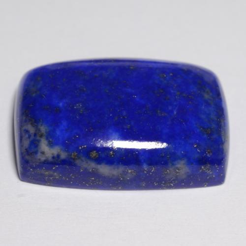 19,45 ctw natürlicher blauer Lapislazuli, Kissenschliff, Lichtundurchlässig