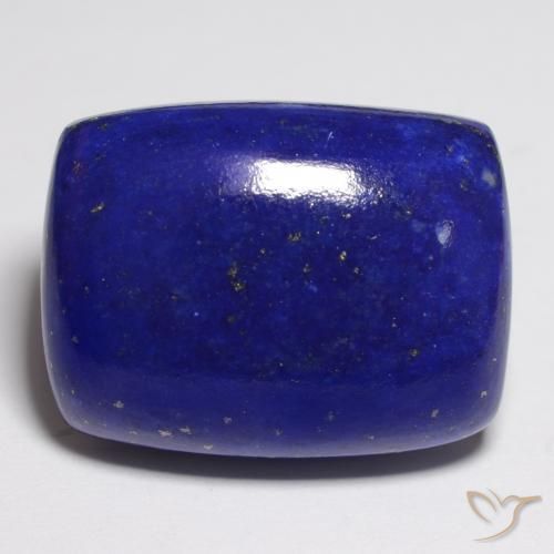 9,17 ctw natürlicher Intensives Marineblau Lapislazuli, Kissen, Lichtundurchlässig