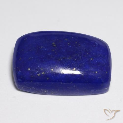 9,17 ctw natürlicher Intensives Marineblau Lapislazuli, Kissen, Lichtundurchlässig