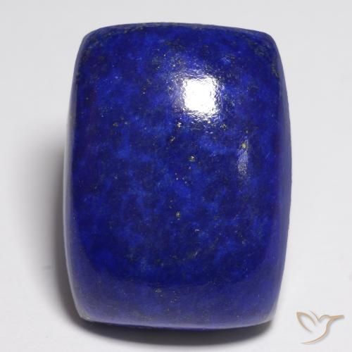 24,76 ctw natürlicher blauer Lapislazuli, Kissenschliff, Lichtundurchlässig