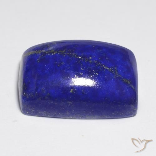 9,17 ctw natürlicher Intensives Marineblau Lapislazuli, Kissen, Lichtundurchlässig