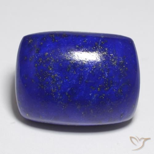 9,17 ctw natürlicher Intensives Marineblau Lapislazuli, Kissen, Lichtundurchlässig